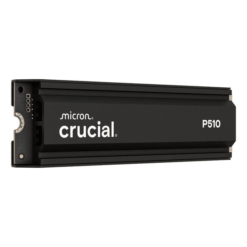 Crucial P510 1TB M.2 Gen5 with Heatsink NVMe 3D NAND SSD