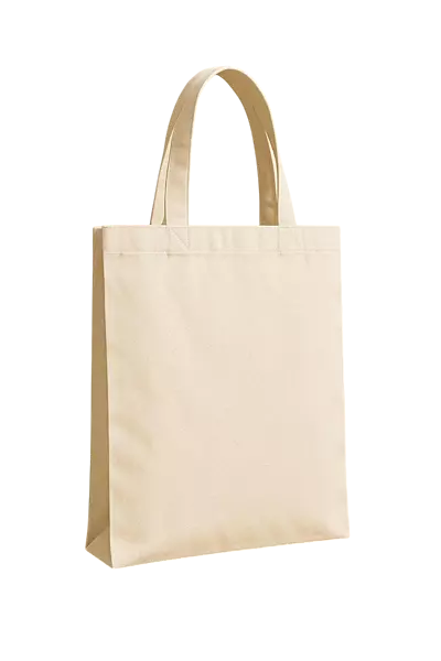 Classic Cream Canvas Tote Bag