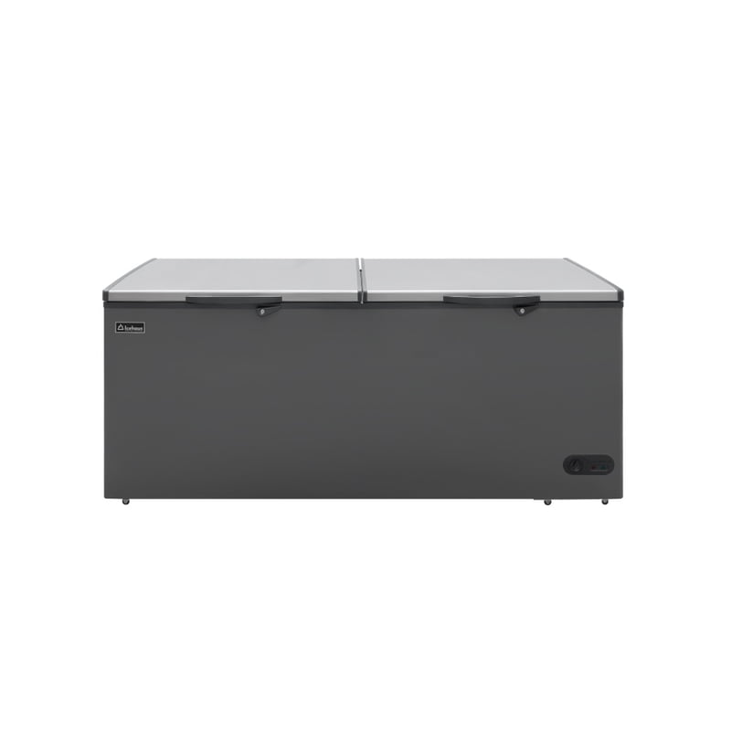Congelador 2 tapa cofre Color Gris