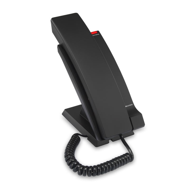 VTECH Hotel Phone 1-Line Analog Corded Phone (No Speaker), Black