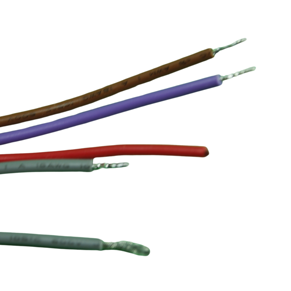 Capacitor de Trabajo Triple Cuadrado para Ventilador con Cables 4+5+6UF, 250V