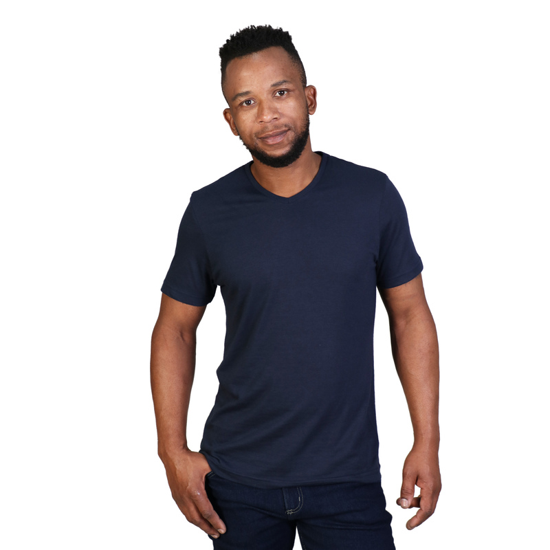 160g Heavyweight Lifestyle V-Neck T-Shirt