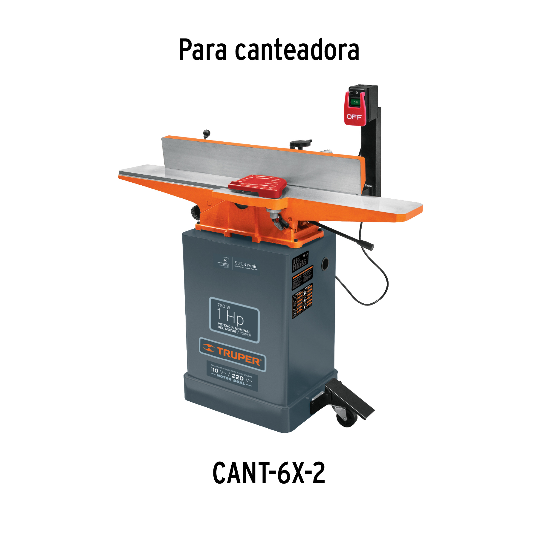 Caja con 3 cuchillas HSS para canteadora CANT-6X2 - CU-CANT-6X-2 / 16919