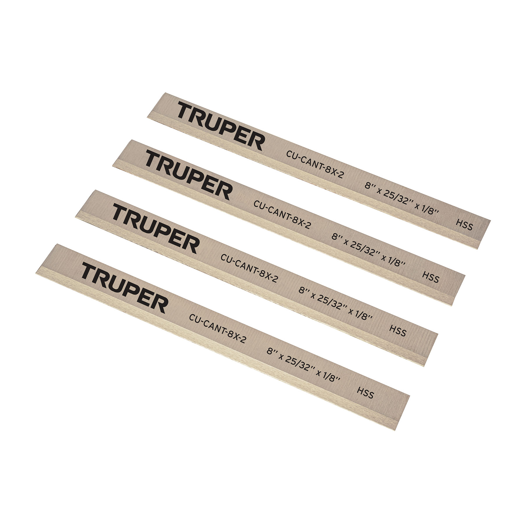 Caja con 4 cuchillas HSS para canteadora CANT-8X-2 - CU-CANT-8X-2 / 16921