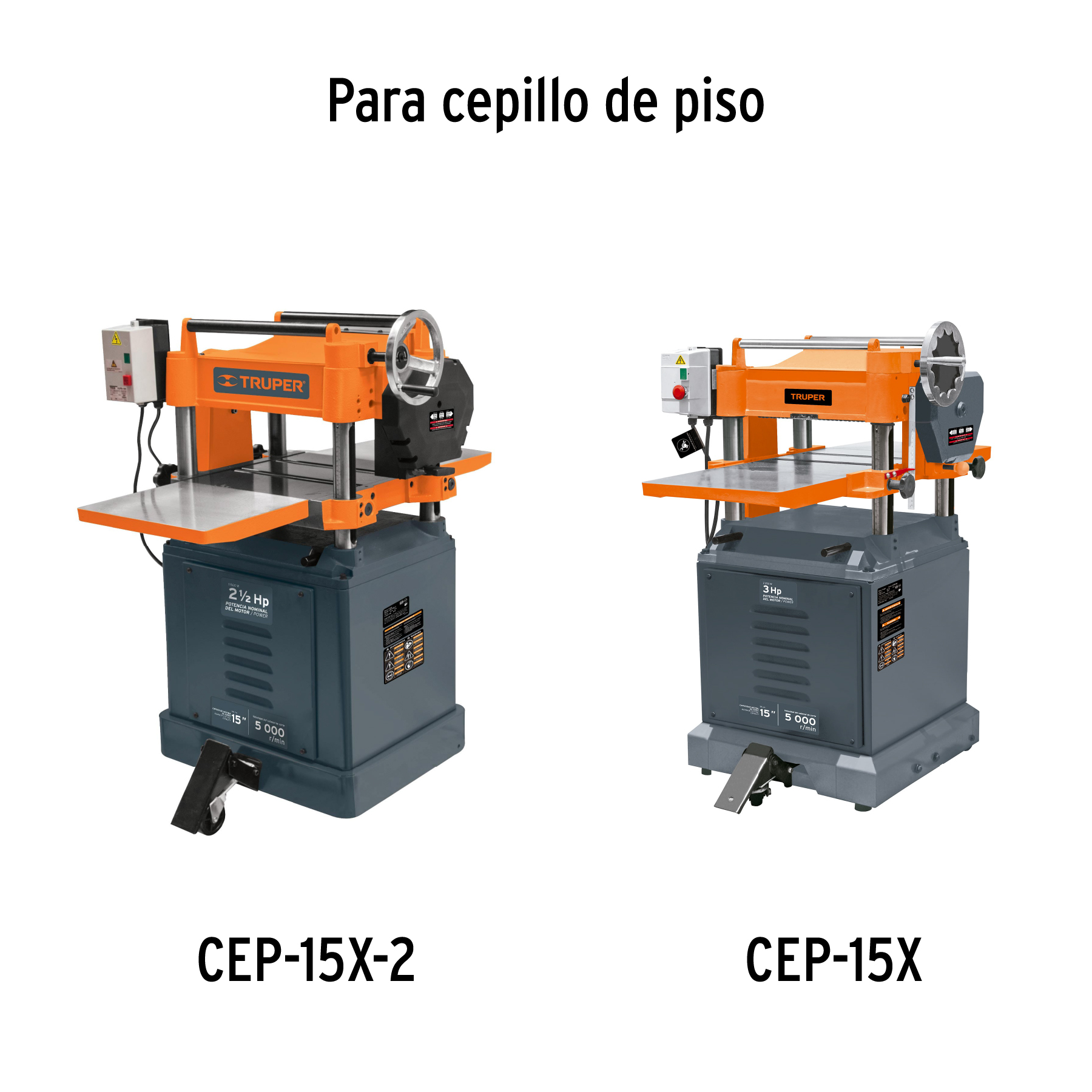 Caja con 3 cuchillas HSS para cepillo de piso CEP-15X - CU-CEP-15X / 16548