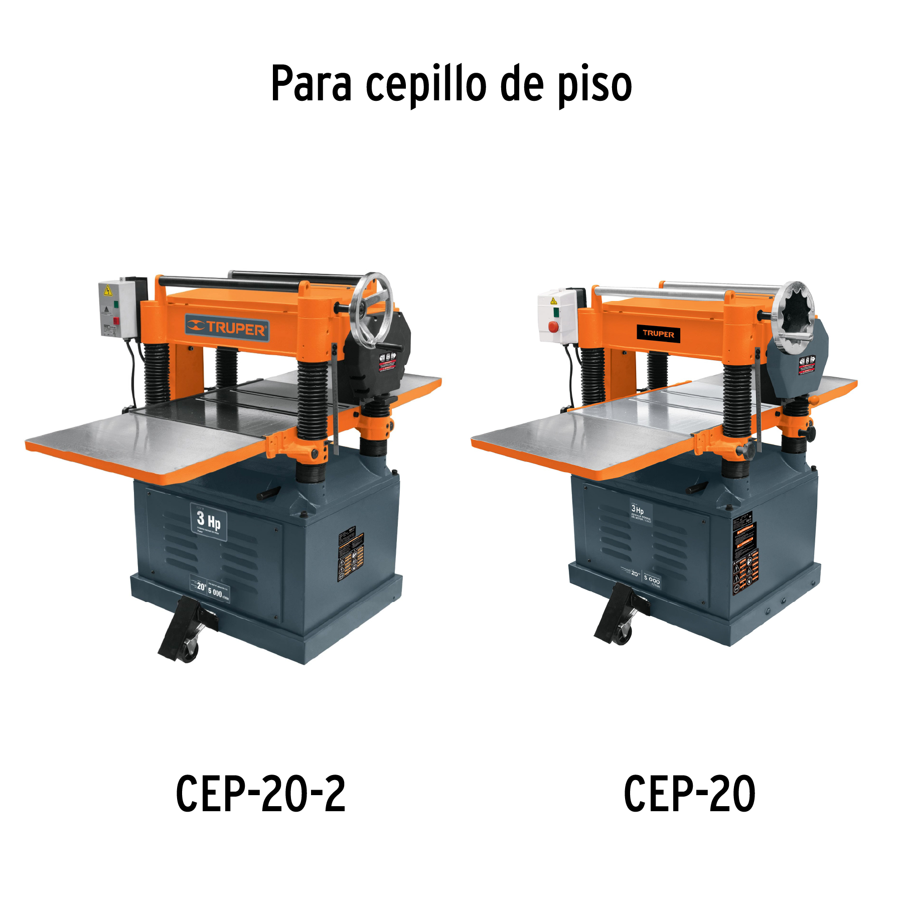 Caja con 4 cuchillas HSS para cepillo de piso CEP-20 - CU-CEP-20 / 16549