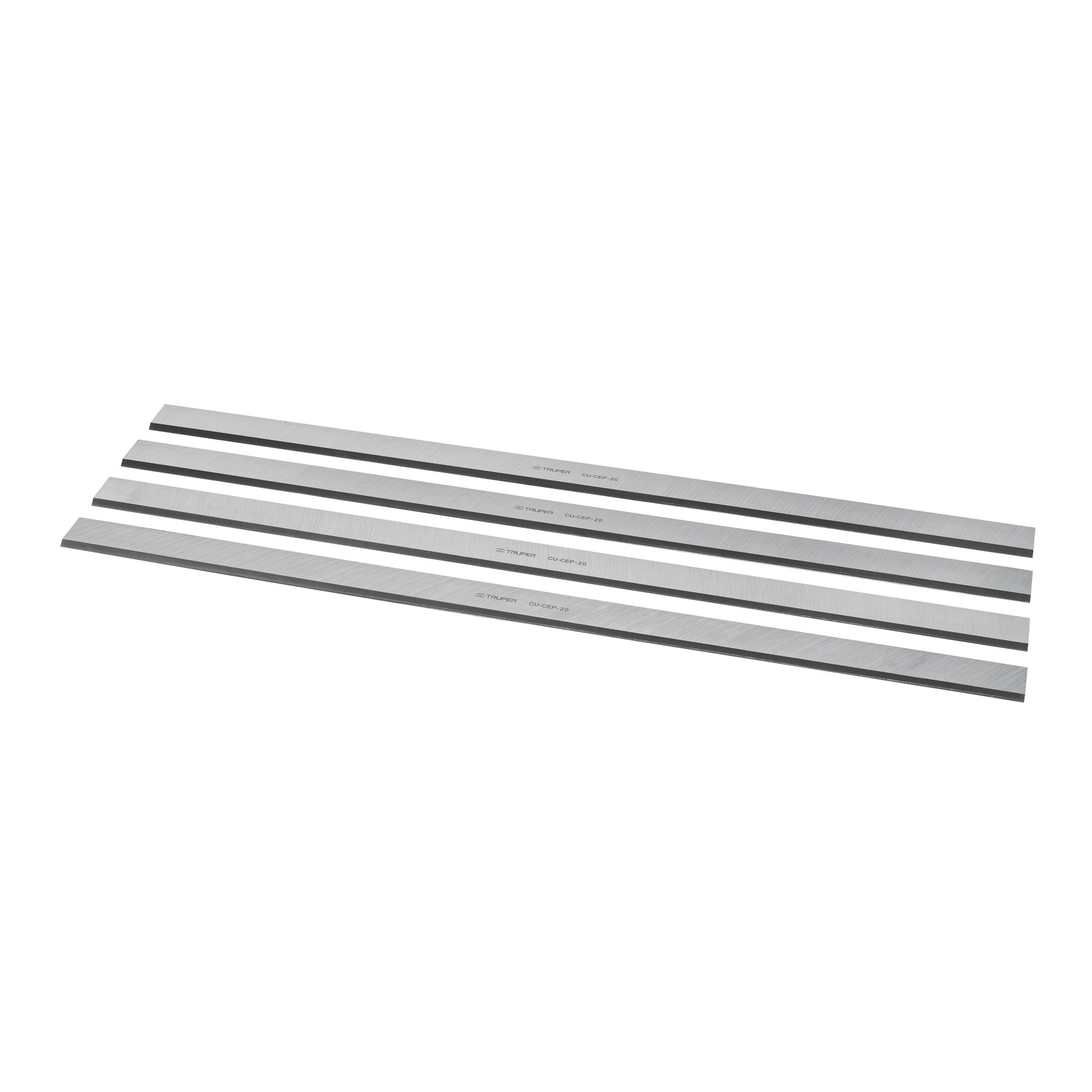 Caja con 4 cuchillas HSS para cepillo de piso CEP-20 - CU-CEP-20 / 16549