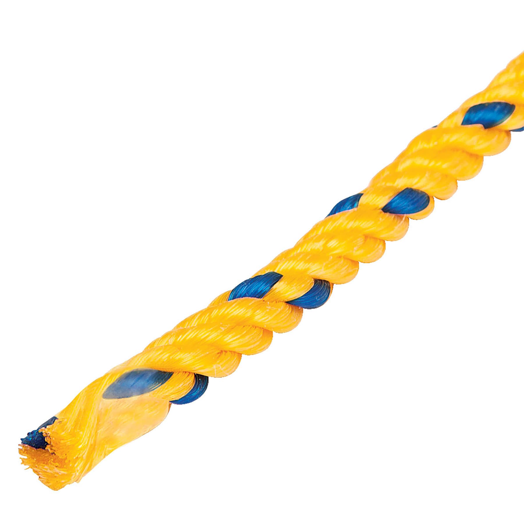 Kilo de cuerda amarilla de polipropileno 8 mm, rollo 20 kg - CUE-08 / 44486