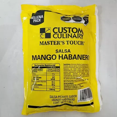 CUSTOM CULINARY MANGO HABANERO POUCH 2 KG