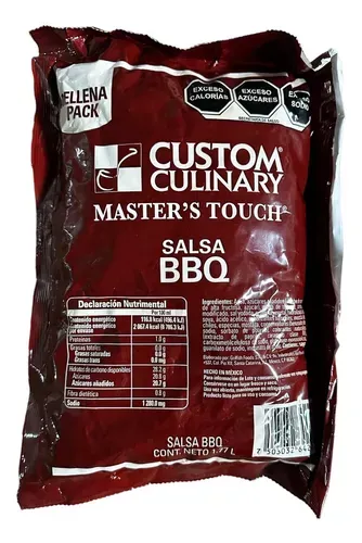 CUSTOM CULINARY SALSA BBQ POUCH 2 KG