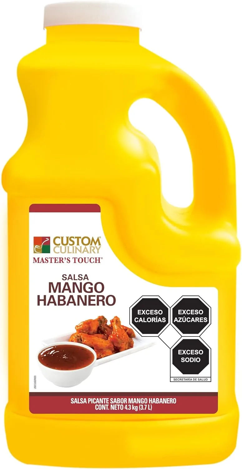 CUSTOM CULINARY SALSA MANGO HABANERO 4.3 KG