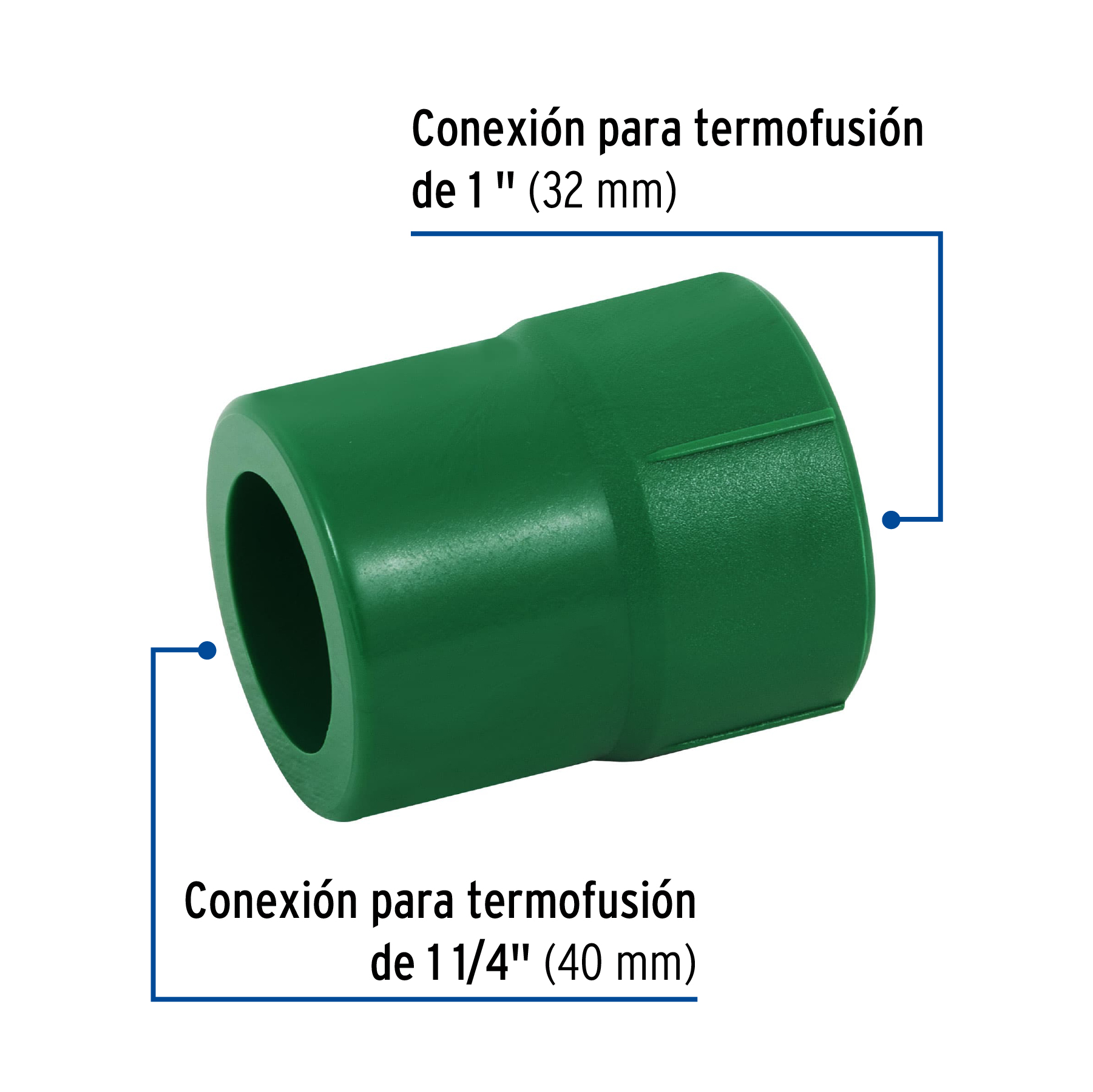 Reducción de PPR, 1-1/4' X 1' - CV-225 / 45469