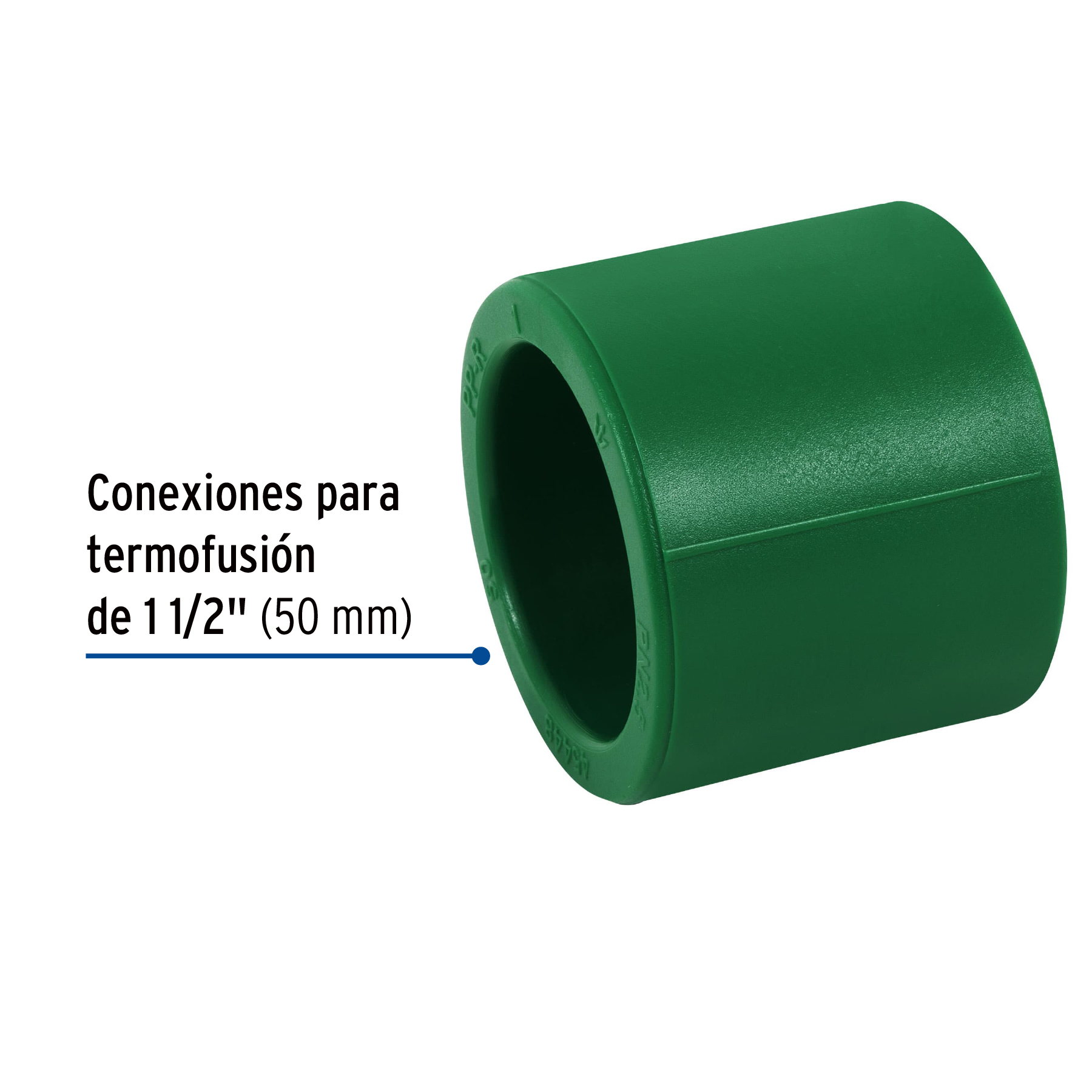 Cople de PPR, 1-1/2', 50mm - CV-265 / 45448