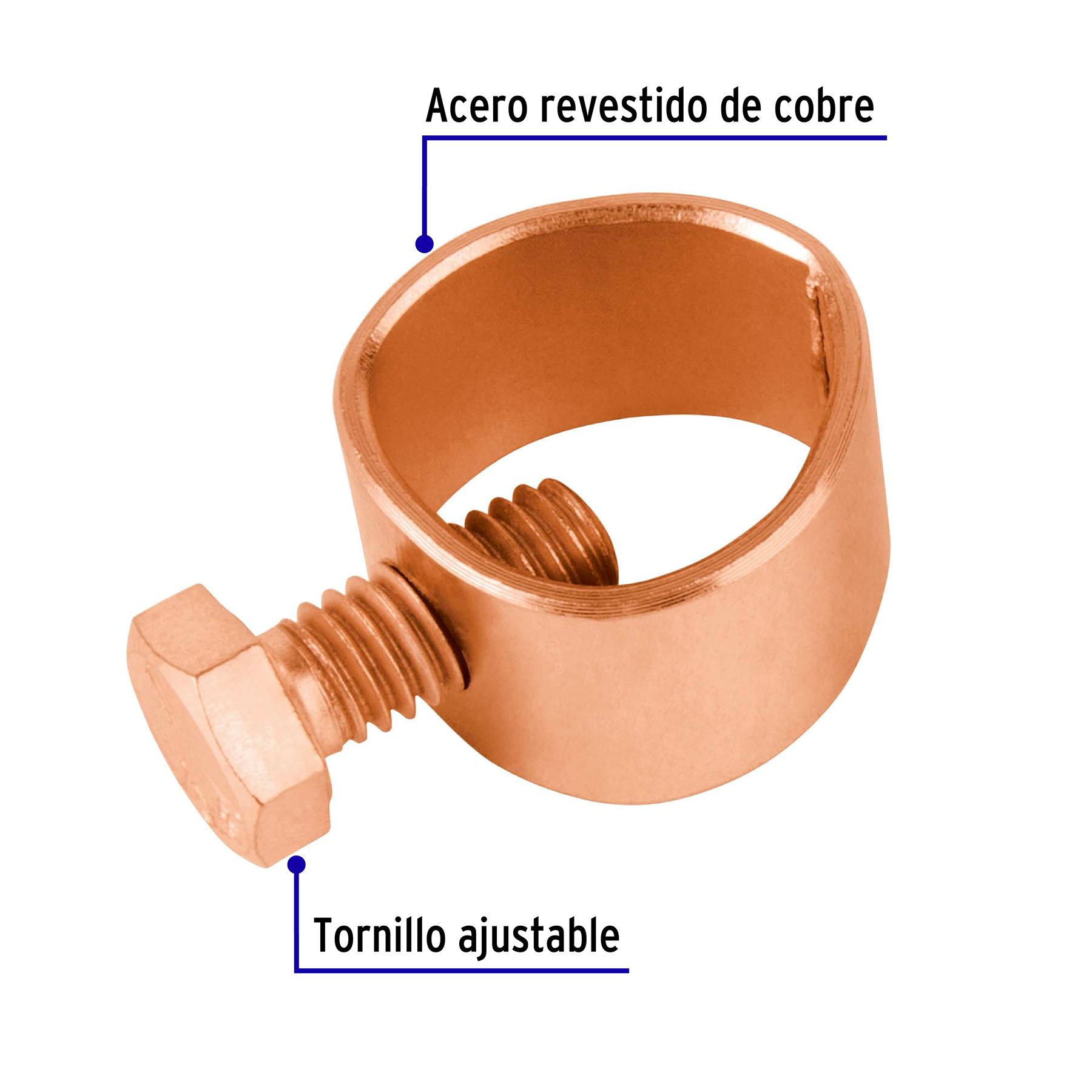 Conector para varilla a tierra - CVT / 46125