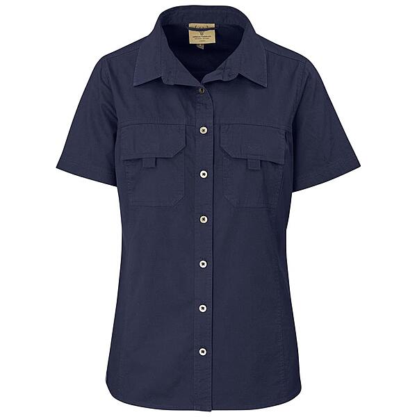 Ladies Short Sleeve Mawenzi Twill Shirt