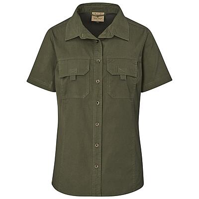 Ladies Short Sleeve Mawenzi Twill Shirt