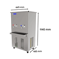 Dimension of "Blue Star CW 4080 water cooler with warm and cold option" Dimension of "Blue Star CW 4080 water cooler with warm and cold option"