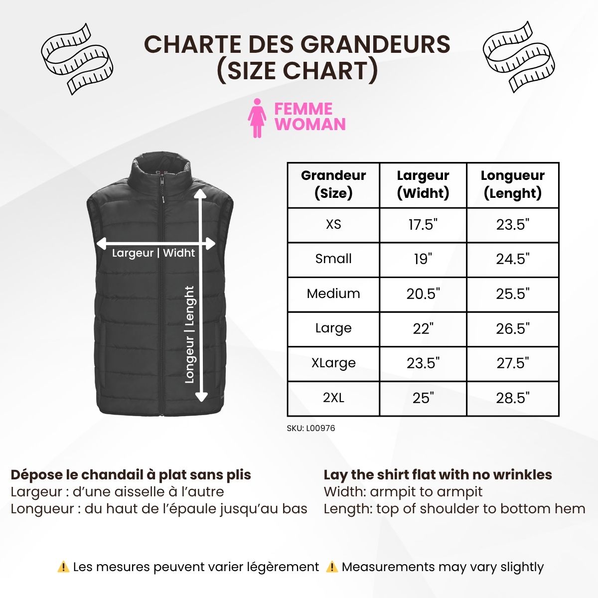 Veste sans manche  Femme - Excellence Peterbilt