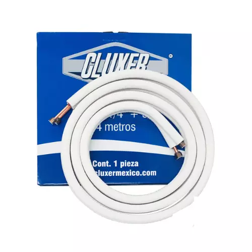Kit Tuberia de Aluminio 3/8 y 1/4 CLUXER - CXA12N