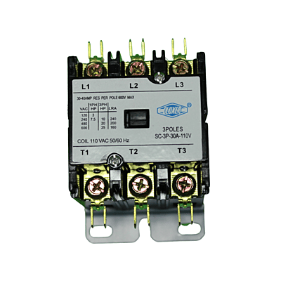 Contactor 3 Polos, 30 Amps, Bobina 110Vac, 50/60Hz, Cluxer - Cxc3P30A110 Contactor 3 Polos, 30 Amps, Bobina 110Vac, 50/60Hz, Cluxer - Cxc3P30A110