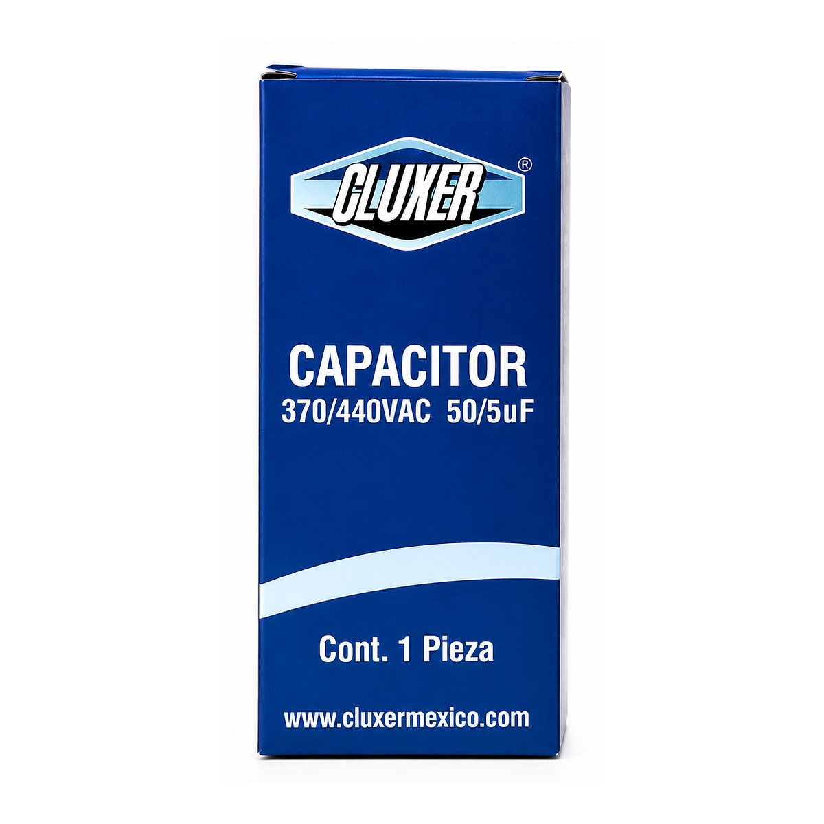 Capacitor De Trabajo 50/5Mf, 440V +-5%, 50/60Hz Cluxer - CXC440505