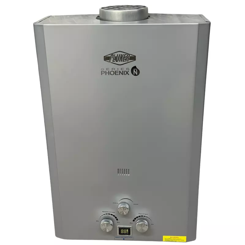 Boiler de Paso 16 litros CLUXER, Gas LP, Series Phoenix - CXCPGLP16L