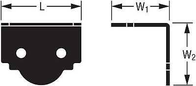Simpson Strong-Tie Outdoor Accents - ORNAMENTAL Angle - PC Over ZMAX Simpson Strong-Tie Outdoor Accents - ORNAMENTAL Angle - PC Over ZMAX