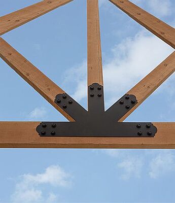 Simpson Strong-Tie Outdoor Accents - Arch Gable Plate Simpson Strong-Tie Outdoor Accents - Arch Gable Plate