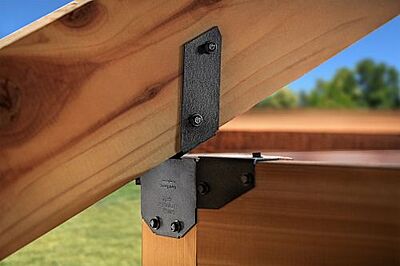 Simpson Strong-Tie Outdoor Accents - ORNAMENTAL Gazebo Tie Rafter - PC ZMAX Simpson Strong-Tie Outdoor Accents - ORNAMENTAL Gazebo Tie Rafter - PC ZMAX