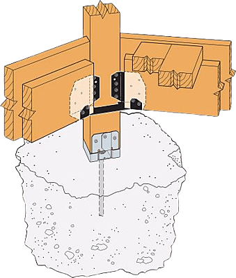 Simpson Strong-Tie Outdoor Accents - ORNAMENTAL Gazebo Tie Rafter - PC ZMAX Simpson Strong-Tie Outdoor Accents - ORNAMENTAL Gazebo Tie Rafter - PC ZMAX