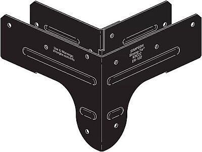Simpson Strong-Tie Outdoor Accents - ORNAMENTAL Rigid Tie Angle - PC ZMAX Simpson Strong-Tie Outdoor Accents - ORNAMENTAL Rigid Tie Angle - PC ZMAX