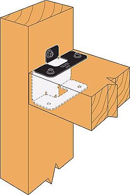 Simpson Strong-Tie Outdoor Accents - ORNAMENTAL Rigid Tie Angle - PC ZMAX Simpson Strong-Tie Outdoor Accents - ORNAMENTAL Rigid Tie Angle - PC ZMAX