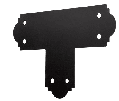 Simpson Strong-Tie Outdoor Accents - ORNAMENTAL T Strap - PC Over ZMAX Simpson Strong-Tie Outdoor Accents - ORNAMENTAL T Strap - PC Over ZMAX