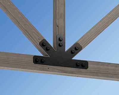 Simpson Strong-Tie Outdoor Accents - Avant Arch Gable Plate Simpson Strong-Tie Outdoor Accents - Avant Arch Gable Plate