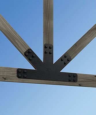 Simpson Strong-Tie Outdoor Accents - Avant Arch Gable Plate Simpson Strong-Tie Outdoor Accents - Avant Arch Gable Plate