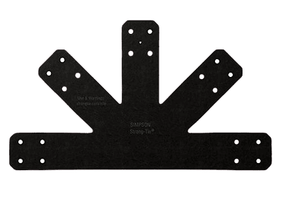 Simpson Strong-Tie Outdoor Accents - Avant Arch Gable Plate Simpson Strong-Tie Outdoor Accents - Avant Arch Gable Plate