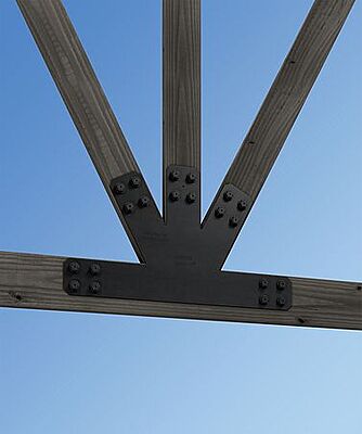 Simpson Strong-Tie Outdoor Accents - Avant Arch Gable Plate Simpson Strong-Tie Outdoor Accents - Avant Arch Gable Plate