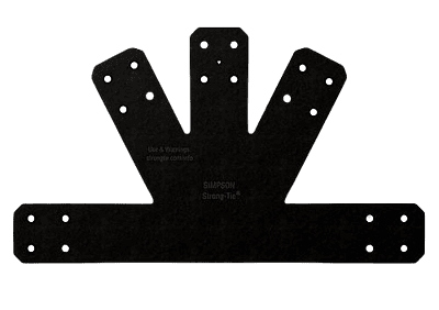 Simpson Strong-Tie Outdoor Accents - Avant Arch Gable Plate Simpson Strong-Tie Outdoor Accents - Avant Arch Gable Plate