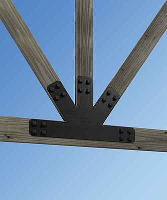 Simpson Strong-Tie Outdoor Accents - Avant Arch Gable Plate Simpson Strong-Tie Outdoor Accents - Avant Arch Gable Plate