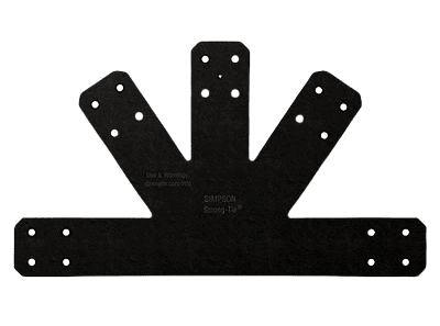 Simpson Strong-Tie Outdoor Accents - Avant Arch Gable Plate Simpson Strong-Tie Outdoor Accents - Avant Arch Gable Plate