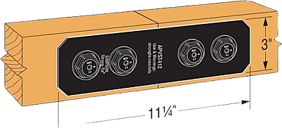Simpson Strong-Tie Outdoor Accents - AVANT Flat Strap PC ZMAX Simpson Strong-Tie Outdoor Accents - AVANT Flat Strap PC ZMAX