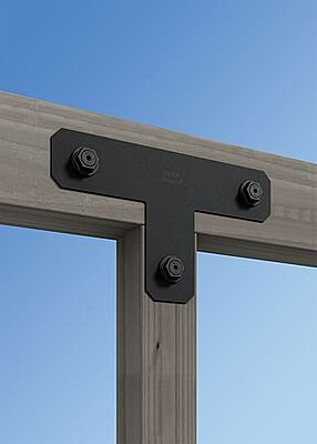 Simpson Strong-Tie Outdoor Accents - AVANT T Strap PC ZMAX Simpson Strong-Tie Outdoor Accents - AVANT T Strap PC ZMAX