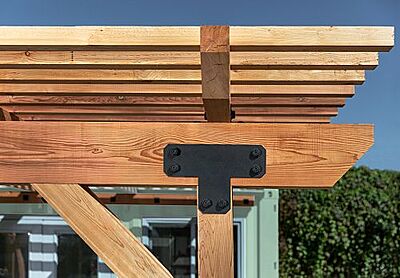 Simpson Strong-Tie Outdoor Accents - AVANT T Strap PC ZMAX Simpson Strong-Tie Outdoor Accents - AVANT T Strap PC ZMAX