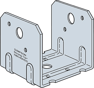 Simpson Strong-Tie Wood Conn - Bases & Caps - Post Base HBC Simpson Strong-Tie Wood Conn - Bases & Caps - Post Base HBC