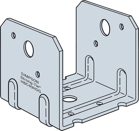 Simpson Strong-Tie Wood Conn - Bases & Caps - Post Base HBC Simpson Strong-Tie Wood Conn - Bases & Caps - Post Base HBC