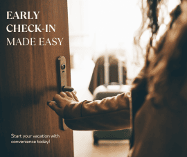 Cabin Early Check In