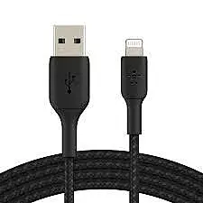 Cable USB Type A Vers Lightning 10 Pi Noir