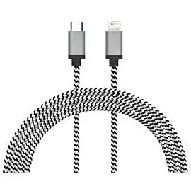 Cable USB Type C Vers Lightning 4 Pi (1.2m) LBT Boite Ouverte