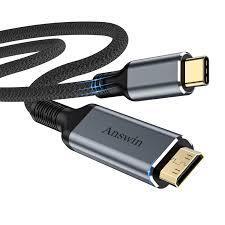 Cable USB Type C Vers Mini HDMI 6 Pi Tresse