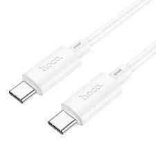 Cable USB Type C a USB Type C X88 60W 2M Hoco Blanc